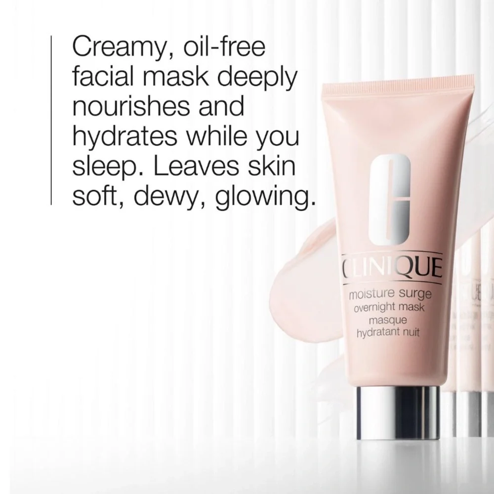CLINIQUE Moisture Surge Overnight Mask Travel Sample Size 0.24oz NIB